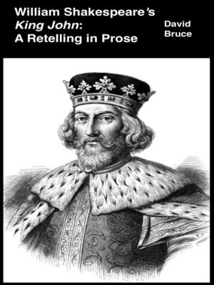 cover image of William Shakespeare's "King John"